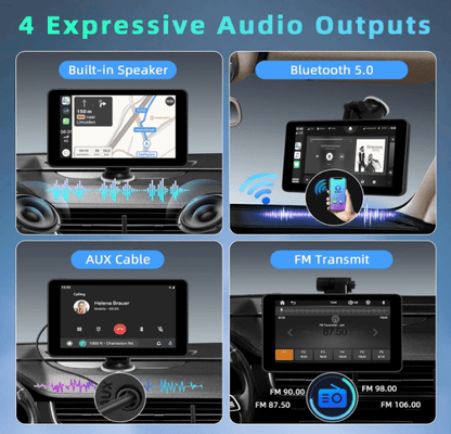 Écran Carplay Voiture | Connecté 7 Pouces - Amascotech - auto