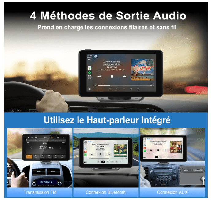 Écran Carplay voiture | SmartDrive - Amascotech-auto