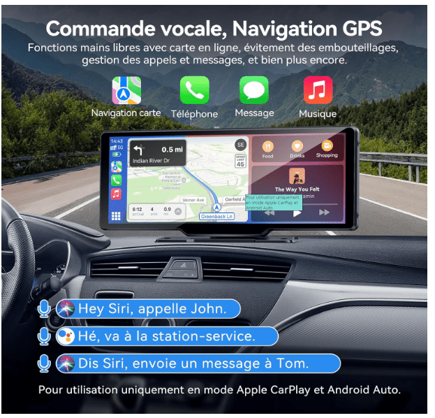 Écran Carplay Voiture | VisionDrive - Amascotech-auto