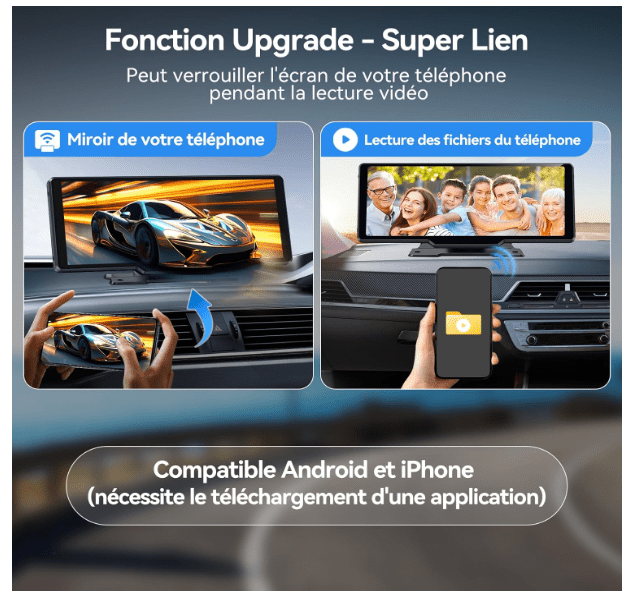 Écran Carplay Voiture | VisionDrive - Amascotech-auto