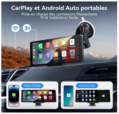 Écran Carplay Voiture | VisionDrive - Amascotech-auto