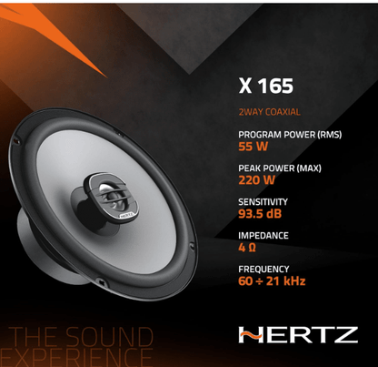 Haut parleur voiture | Hertz X 165 - Amascotech - auto