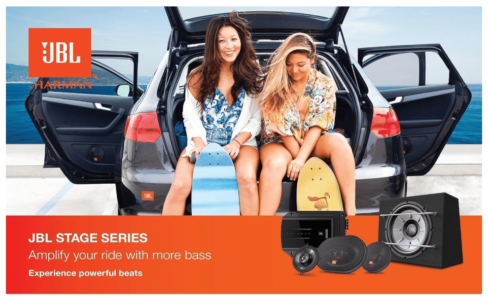 Haut Parleur Voiture | JBL Stage1 125W HiFi - Amascotech-auto