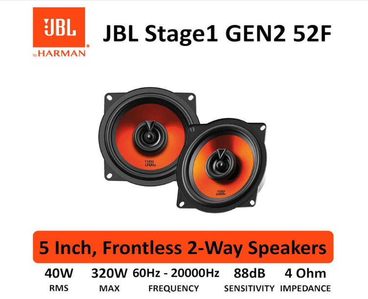 Haut Parleur Voiture | JBL Stage1 320W - Amascotech-auto