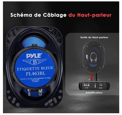 Haut Parleur Voiture | Son Cristallin 240W - Amascotech-auto
