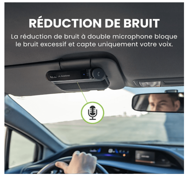 Kit Main Libre Auto Bluetooth | Sécurité Pro - Amascotech - auto