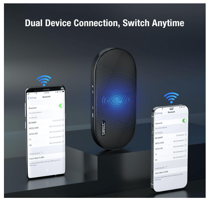 Kit mains libres pour voiture | Bluetooth 6W - Amascotech-auto
