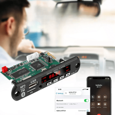 Lecteur de Musique - CarDecoderBoard™ - Amascotech - auto