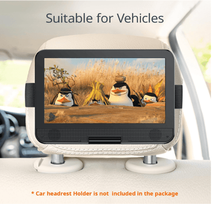 Lecteur DVD pour voiture | Écran HD 10,5 pivotant - Amascotech-auto