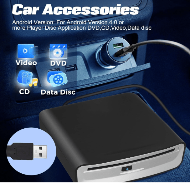 Lecteur DVD pour voiture | Plug and Play - Amascotech - auto