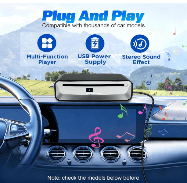 Lecteur DVD pour voiture | Plug and Play - Amascotech - auto