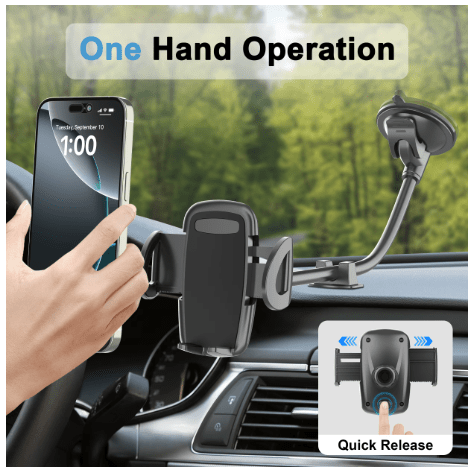 Support de téléphone voiture | Anti - vibration - Amascotech - auto