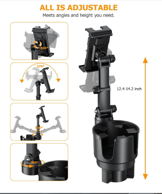 Support Tablette Voiture | Efficacité 2 en 1 - Amascotech-auto