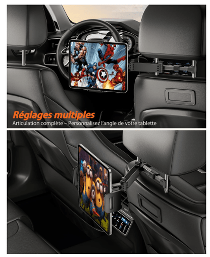 Support Tablette Voiture | Installation Express - Amascotech - auto