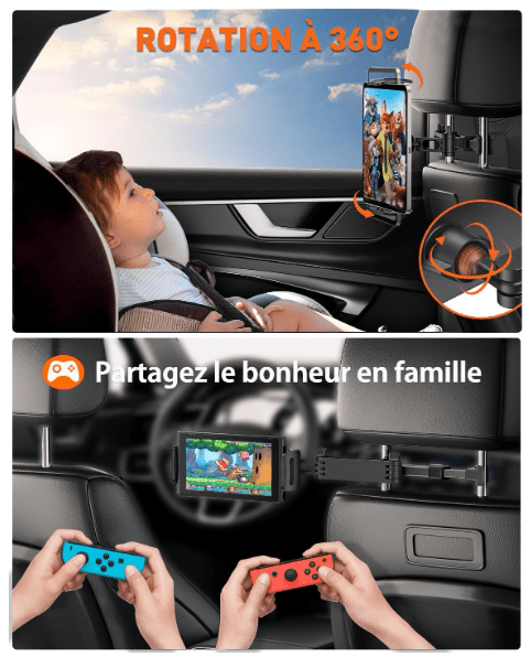 Support Tablette Voiture | Installation Express - Amascotech - auto