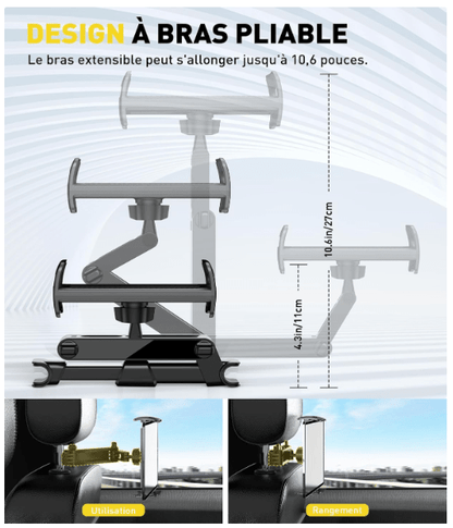 Support Tablette Voiture | Installation Express - Amascotech - auto