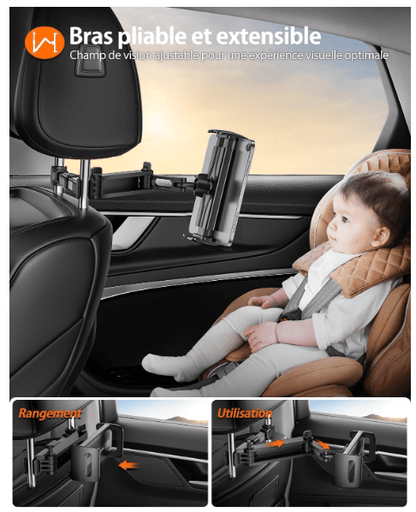 Support Tablette Voiture | Installation Express - Amascotech - auto