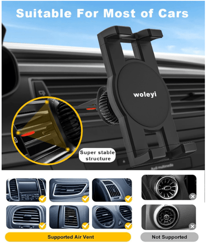 Support Tablette Voiture | Installation Rapide - Amascotech - auto