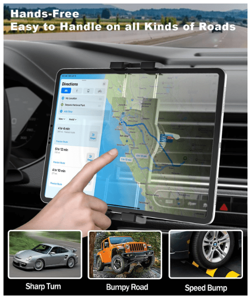 Support Tablette Voiture | Installation Rapide - Amascotech - auto