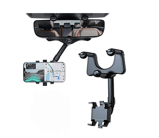 support téléphone voiture | Rotatif 360 sur rétroviseur - Amascotech - auto