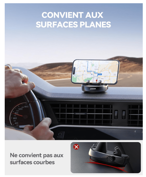 Support Téléphone Voiture | Rotation 360 - Amascotech - auto
