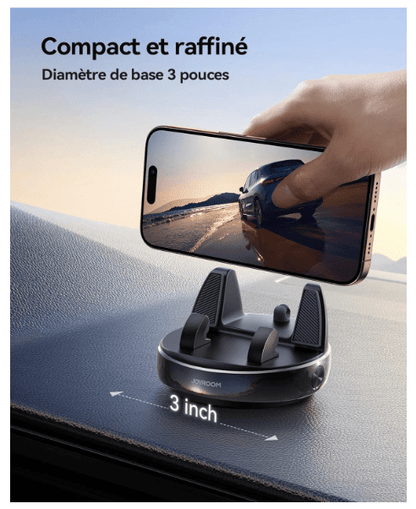 Support Téléphone Voiture | Rotation 360 - Amascotech - auto