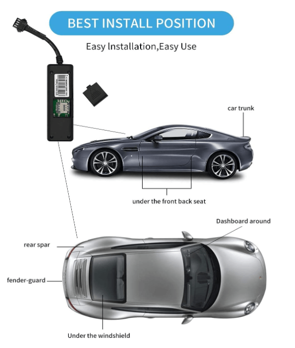 Traceur GPS voiture | Sans abonnement - Amascotech-auto