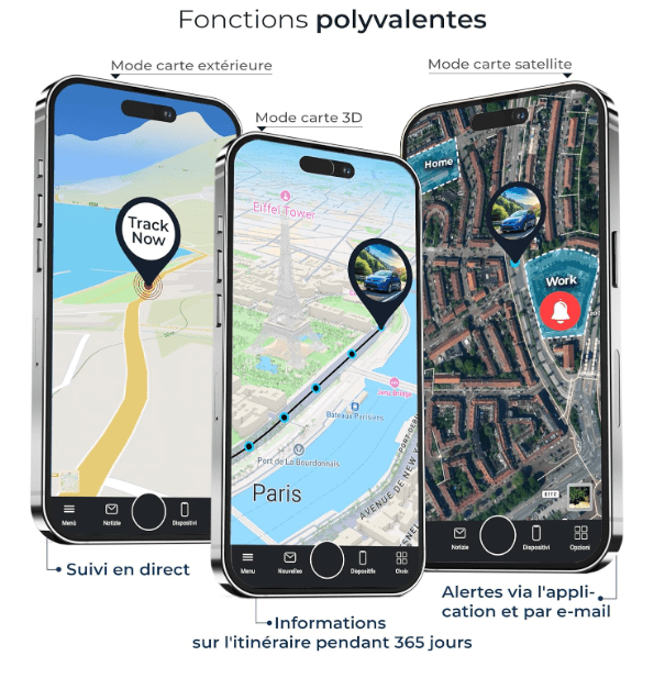 Traceur GPS Voiture | Temps Réel 4G - Amascotech-auto
