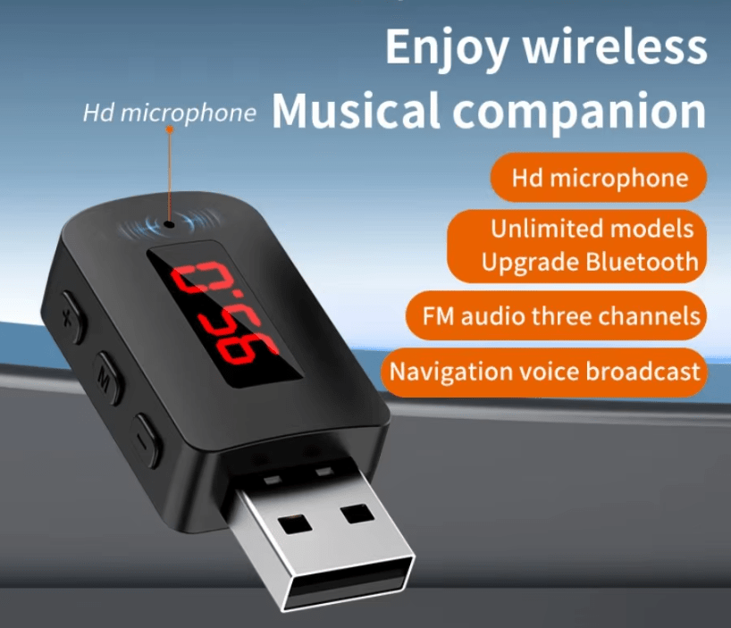 Transmetteur FM Bluetooth | CarConnect - Amascotech - auto