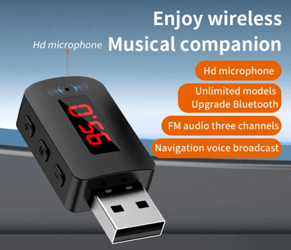 Transmetteur FM Bluetooth | CarConnect - Amascotech - auto