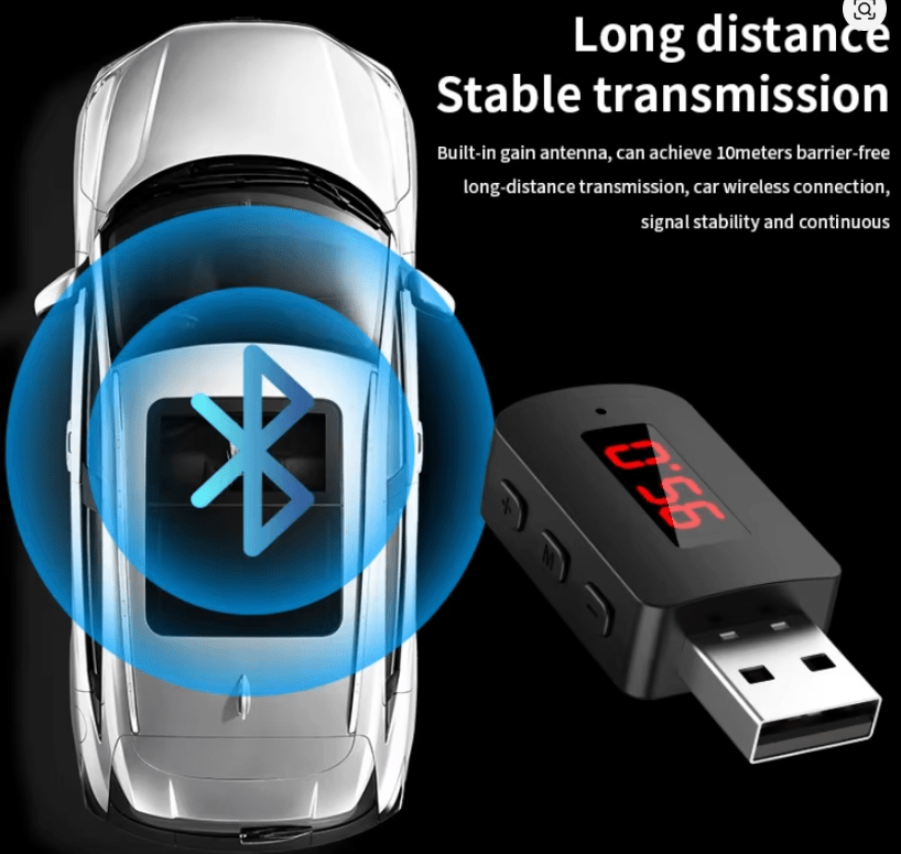 Transmetteur FM Bluetooth | CarConnect - Amascotech - auto