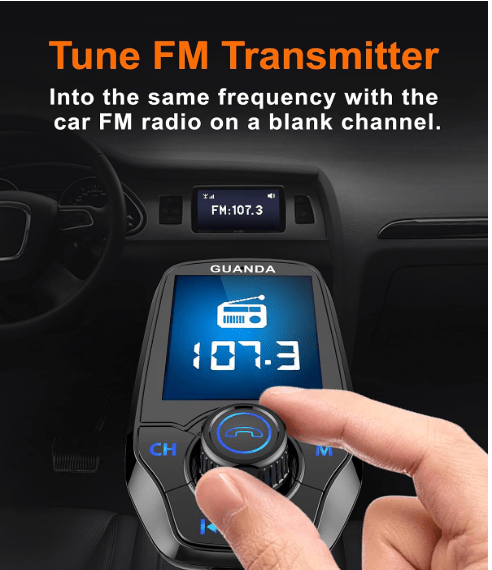 Transmetteur FM Bluetooth | Mains Libres Charge USB - Amascotech - auto