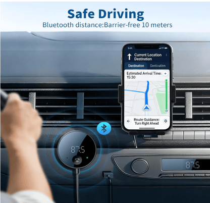 Transmetteur FM de Voiture | Bluetooth Multifonction - Amascotech-auto