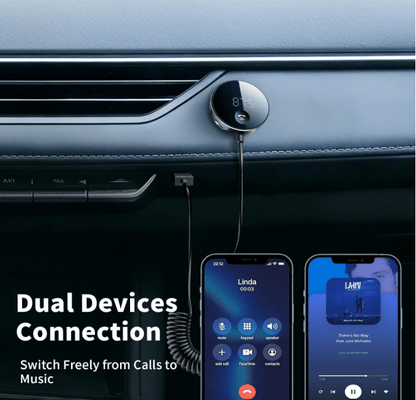 Transmetteur FM de Voiture | Bluetooth Multifonction - Amascotech-auto